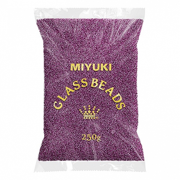 Wholesale Miyuki 15 Dyed Semi Frosted S/L Lavender 250g Wholesale Miyuki 15 Dyed Semi Frosted S/L Lavender 250g