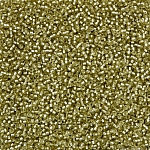 Wholesale Miyuki 15 Semi Matt Silver Lined Jonquil 250g