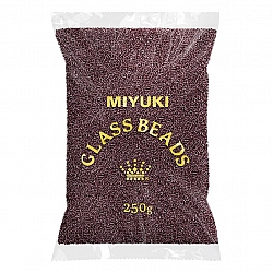 Wholesale Miyuki 15 Silver Lined Dk Smoky Amethyst 250g