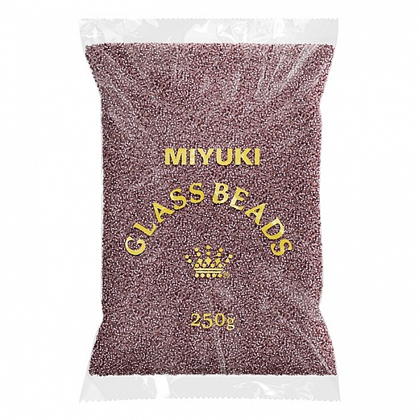 Wholesale Miyuki Size 15 Matte S/L Smoky Amethyst 250g