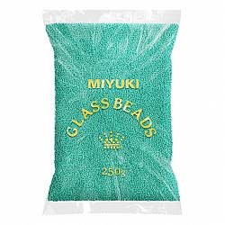 Miyuki Wholesale Round 15/0 Beads Opaque Turquoise 250g