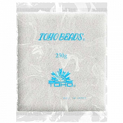 Wholesale Toho 11/0 Trans. Rainbow Frosted Crystal 250g
