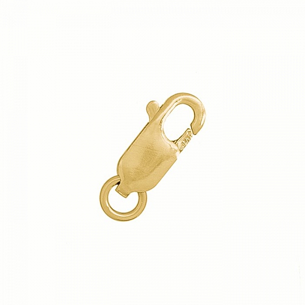 14K Gold Filled Long Lobster Clasp With Jump Ring 11.7mm PK1 14K Gold Filled Long Lobster Clasp With Jump Ring 11.7mm PK1