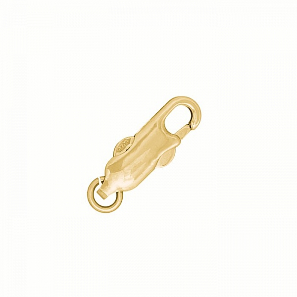 Gold Filled Double Trigger Lobster Clasp With Ring 12mm