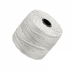 Beadsmith Tex400 S-Lon 0.9mm Cord White 35 Yards (32m)