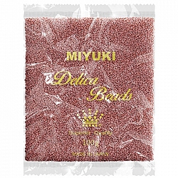 Miyuki Delicas Wholesale 11/0 Galv Cranberry Dyed 100g