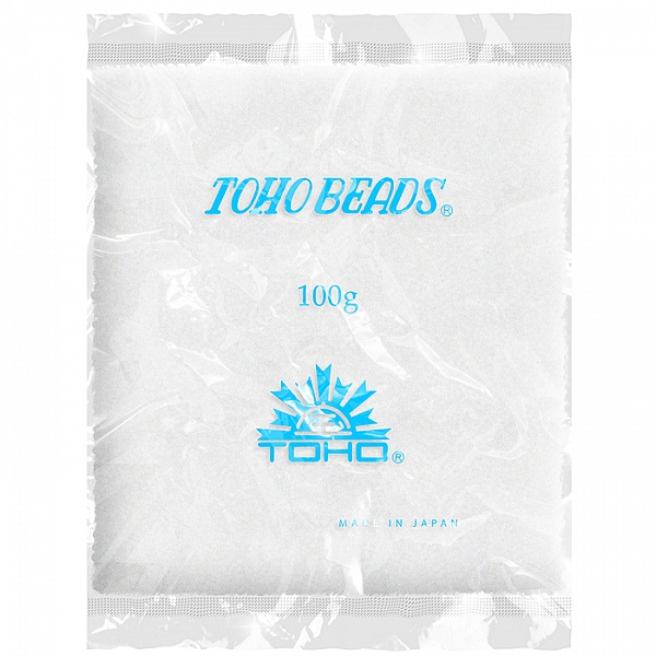 Toho Wholesale Seed Beads 15/0 Transparent Crystal 100g Toho Wholesale Seed Beads 15/0 Transparent Crystal 100g