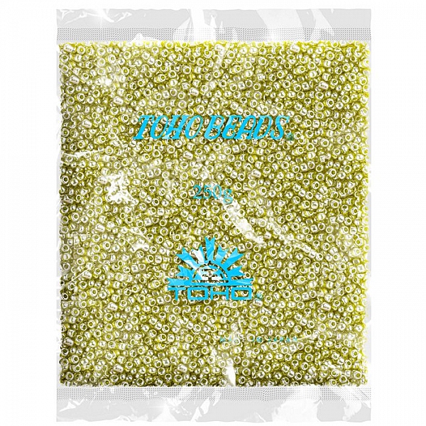 Wholesale Toho 3/0 Seed Bead Gold Luster Green Tea 250g Wholesale Toho 3/0 Seed Bead Gold Luster Green Tea 250g