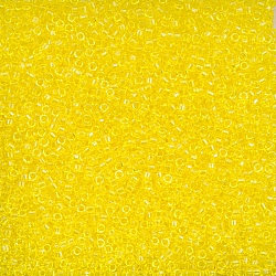 Toho Treasure Size 11 Transparent Lemon Seed Beads 7.8g