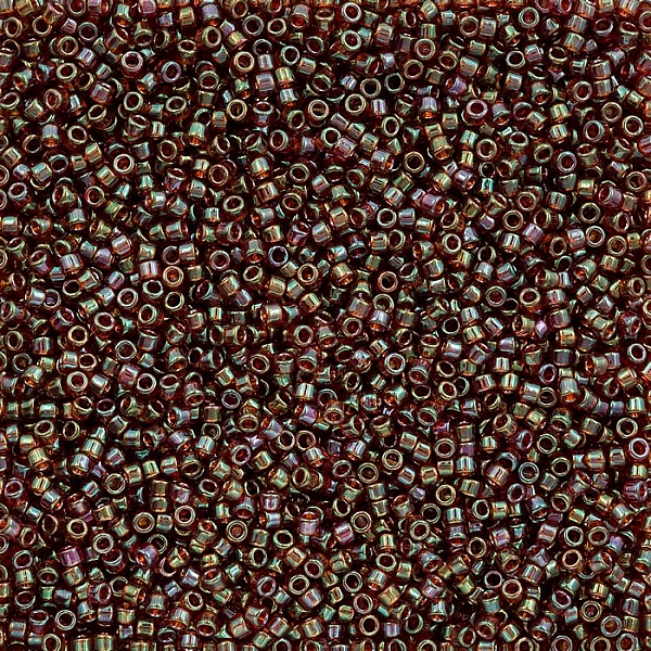 Toho Treasure Seed Beads 11/0 Gold Lustered Rust 7.8g