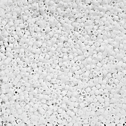 Toho Treasure 11/0 Seed Beads Opaque Frosted White 7.8g