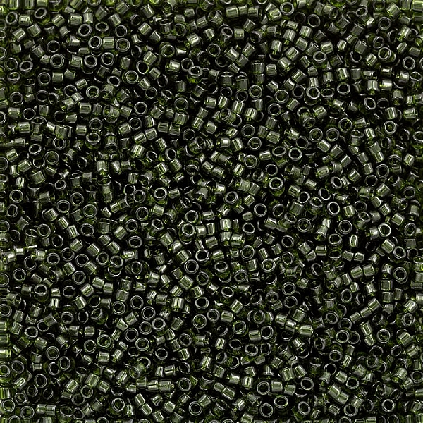 Toho Treasure Seed Beads 11/0 Transparent Olivine 7.8g Toho Treasure Seed Beads 11/0 Transparent Olivine 7.8g