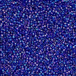 Toho Treasure Beads 11 Transparent Rainbow Cobalt 7.8g