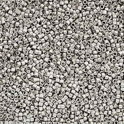 Toho Treasure Beads 11/0 Metallic Frosted Silver 7.8g