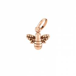 Rose Gold Vermeil Bumble Bee Charm With Bail 12mm PK1
