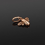Rose Gold Vermeil Bumble Bee Charm With Bail 12mm PK1