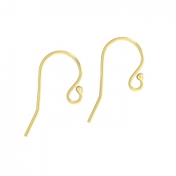 Shepherds Crook Earwires With Ball Gold Filled 20mm PK2