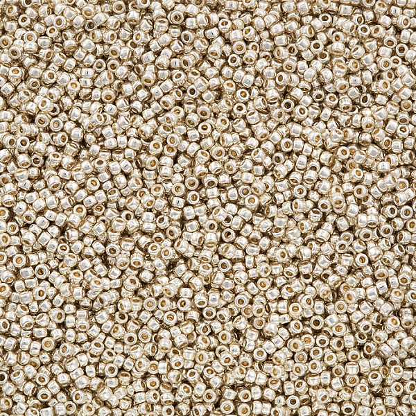 Toho Beads 15/0 PermaFinish Galvanised Aluminium 8.2g Toho Beads 15/0 PermaFinish Galvanised Aluminium 8.2g