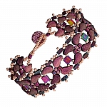 Mulberry Daedal Bracelet Paisley Duo Design by Beads Jar