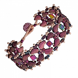 Mulberry Daedal Bracelet Paisley Duo Design by Beads Jar