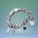 Adelajda Delave Liberty September Birth Charm Bracelet