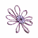 Paisley Duo Liberty Ribbon Flower Design by Beads Jar