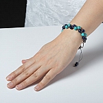 Twisted Azure Bracelet Semi Precious Design by Beads Jar Twisted Azure Bracelet Semi Precious Design by Beads Jar