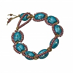 DNA Spiral Bracelet | Glass Bead Design by Beads Jar
