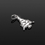 Sterling Silver 925 Christmas Tree Charm 15x11mm (PK1)