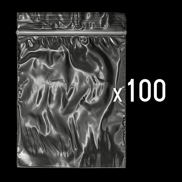 Pro-Loc™ Grip Seal Clear Bags 3.5"x4.5" (89x114mm) PK100
