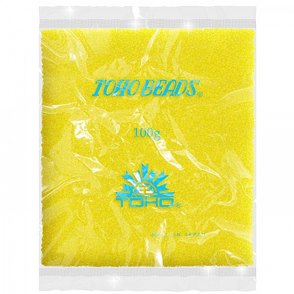 Wholesale Toho Round Beads 15/0 Transparent Lemon 100g Wholesale Toho Round Beads 15/0 Transparent Lemon 100g