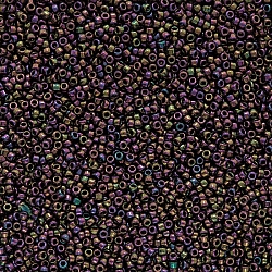 Toho Size 15 Round Seed Beads Metallic Iris Purple 8.2g