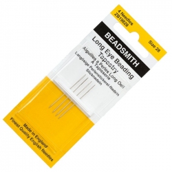Beadsmith Size 28 Long Eye Beading Tapestry Needles PK4