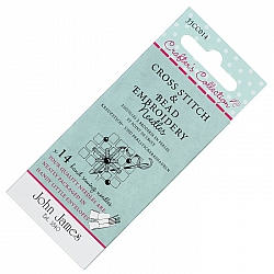 Crafter's Collection Cross Stitch/ Embroidery Needles Asst