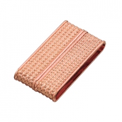 Rose Gold 36x20mm Magnetic Rectangle Clasp 34x3mm Hole