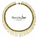 Peruvian Dream Seed Bead Necklace by Beads Jar