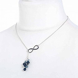 Mother Of The Bride Infinity Necklace by Beads Jar