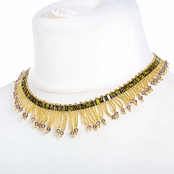 Peruvian Dream Seed Bead Necklace by Beads Jar