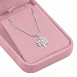 Tree of Life Pendant Snake Chain Necklace 18" STS 925