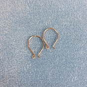 How to make rounded earwires 