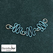 Wirework techniques: Creating squiggles
