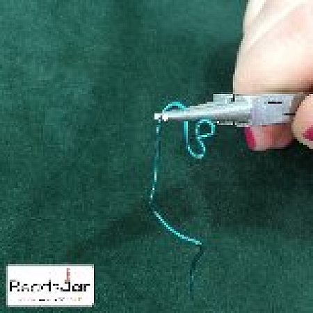 Wirework techniques: Creating squiggles | Beads Jar UK