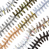 Czech Tooth Beads