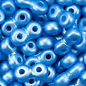 Infinity Two Hole Czech Glass Beads 4x8mm