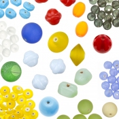 Plain Glass Beads
