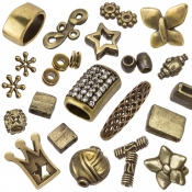 Brass & Copper Metal Beads