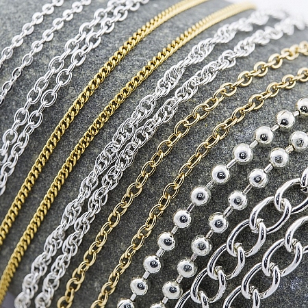 An illustrated guide to jewellery chains | Beads Jar UK