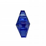 Crystal Faceted AAA Quality Blue Starfish Pendant 14mm